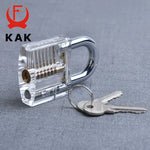 Kit de Cerrajería con Candado Transparente de Práctica y Extractores