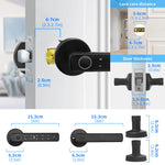 Cerradura Inteligente – Huella, Contraseña, Tarjeta, Llave y App Bluetooth – IP66