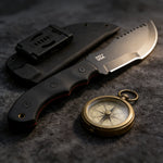 Cuchillo de Supervivencia Hoja Fija Acero 1095 Alta Resistencia