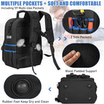 Mochila Portaherramientas Resistente con Correas de Hombro Acolchadas