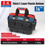 Bolsa de Herramientas para Electricista con Base de Plástico Rígido