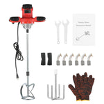 Mezclador de Materiales 2600W 110V Motor de Alta Potencia