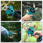 Tijeras de Poda Eléctricas 2 Velocidades Compatible con Baterías 21V