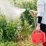 Rociador y Bomba de Agua Inalámbrica Alcance Hasta 150 m para Riego de Jardines