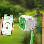 Regador de agua inteligente con WiFi, apertura ajustable y apagado automático para riego