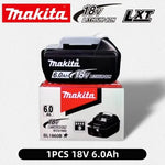 Pack de 4 Baterías de Litio 18V 6.0Ah (BL1860B)