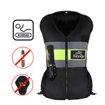 Chaleco de Alta Visibilidad con Airbag y Activación por CO2 para Motociclista