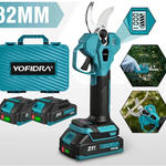 Tijeras de Poda Eléctricas 2 Velocidades Compatible con Baterías 21V