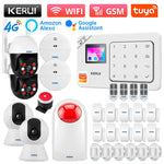 Sistema de Alarma Inalámbrico 4G + Wi-Fi Kit de Protección Completa