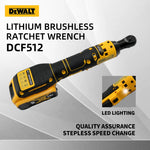 Llave de Trinquete Eléctrica 20V Sin Escobillas y Recargable
