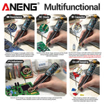 Pinzas Inteligentes LCR Para Componentes SMD con Calibración
