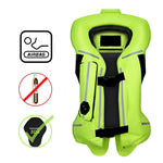 Chaleco de Alta Visibilidad con Airbag y Activación por CO2 para Motociclista