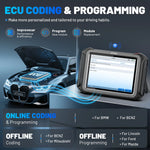 Escáner de Diagnóstico Automotriz para Codificación y Programación ECU