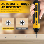 Destornillador Recargable 3.6V Batería de 1300 mAh Tamaño Compacto