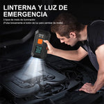 Arrancador de Batería Portátil 12V con Power Bank e Iluminación LED de Emergencia