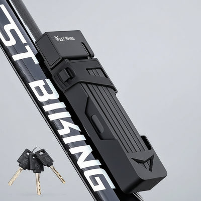 Candado Plegable Antirrobo para Bicicleta de 68 cm con Combinación