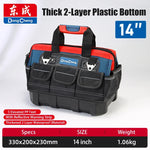 Bolsa de Herramientas para Electricista con Base de Plástico Rígido