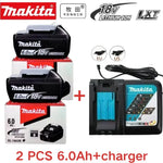 Pack de 4 Baterías de Litio 18V 6.0Ah (BL1860B)