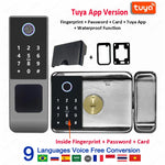 Cerradura Digital Inteligente de Sobreponer IP66 con Biometría y App TTLock