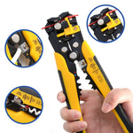 Crimpadora de Cables Automática Ajustable, Pelacables
