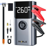 Arrancador de Batería Portátil 12V con Power Bank e Iluminación LED de Emergencia