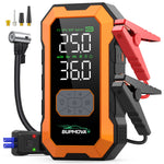 Arrancador Industrial de Batería 12V con Compresor de Aire Integrado