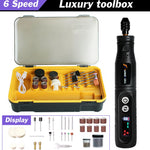 Mini Herramienta Rotativa Inalámbrica Recargable Kit de 24 Accesorios