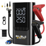 Arrancador de Batería Portátil 12V con Power Bank e Iluminación LED de Emergencia