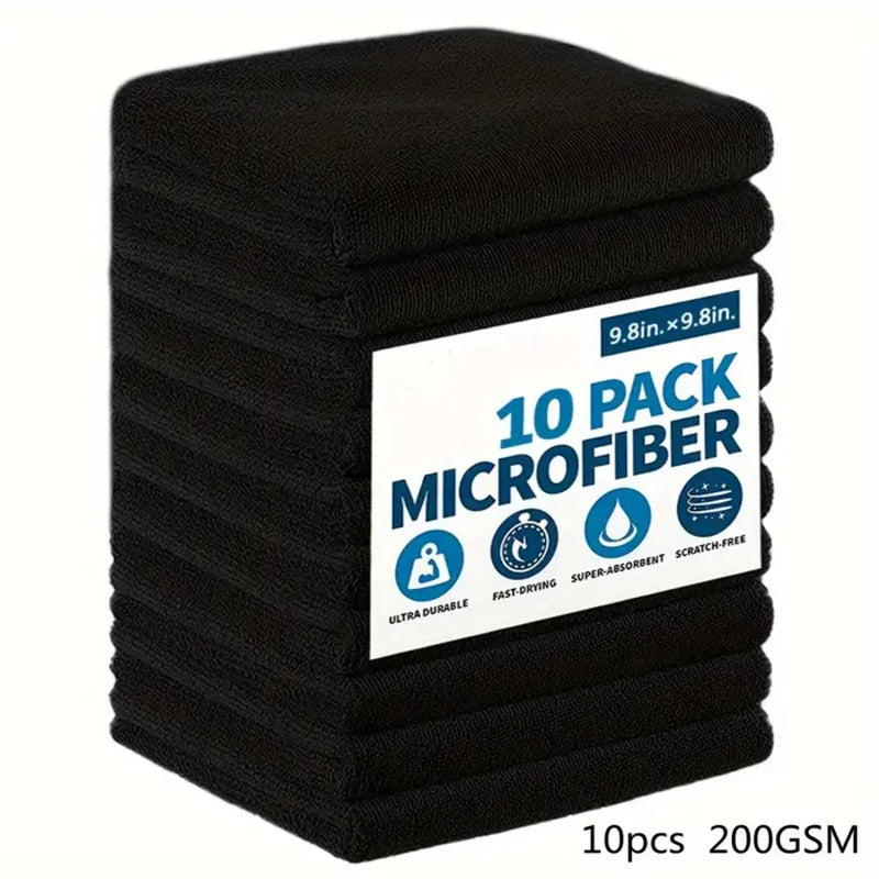 Paño Limpiador de Microfibra Multiusos con Alta Absorción