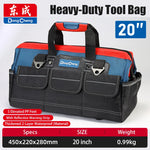 Bolsa de Herramientas para Electricista con Base de Plástico Rígido