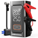 Arrancador de Batería Portátil 12V con Power Bank e Iluminación LED de Emergencia