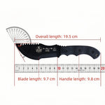 Cuchillo de Supervivencia Hoja Fija Acero 1095 Alta Resistencia
