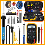 Kits de Soldadura Eléctrica 60W con Temperatura Ajustable y Punta Reemplazable