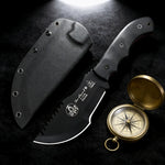 Cuchillo de Supervivencia Hoja Fija Acero 1095 Alta Resistencia