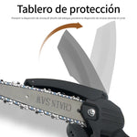 Mini Motosierra Inalámbrica con 1 Cadena 24 V de Alta Potencia