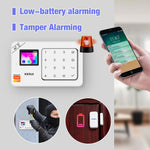 Sistema de Alarma Inalámbrico 4G + Wi-Fi Kit de Protección Completa