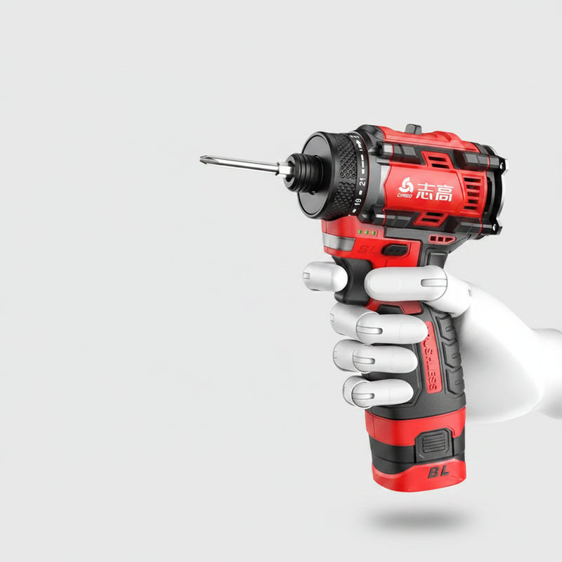 Taladro Inalámbrico 18V Alta Potencia Batería de Larga Duración