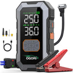 Arrancador Industrial de Batería 12V con Compresor de Aire Integrado