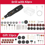 Mini Herramienta Rotativa Inalámbrica Recargable Kit de 24 Accesorios
