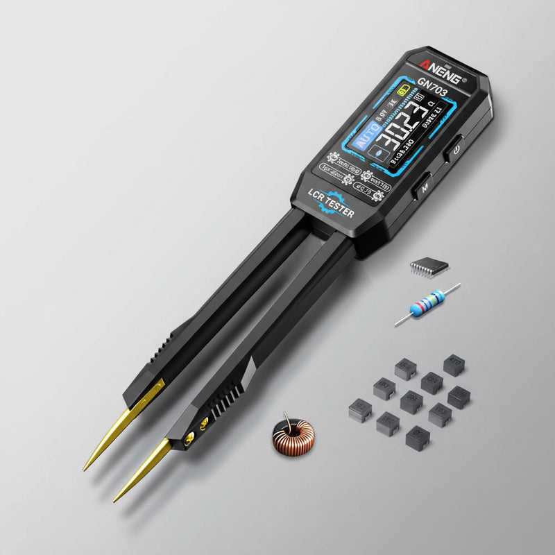Pinzas Inteligentes LCR Para Componentes SMD con Calibración