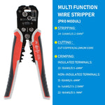 Crimpadora de Cables Automática Ajustable, Pelacables