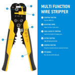 Crimpadora de Cables Automática Ajustable, Pelacables