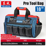 Bolsa de Herramientas para Electricista con Base de Plástico Rígido