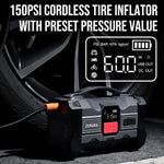 Arrancador Industrial de Batería 12V con Compresor de Aire Integrado