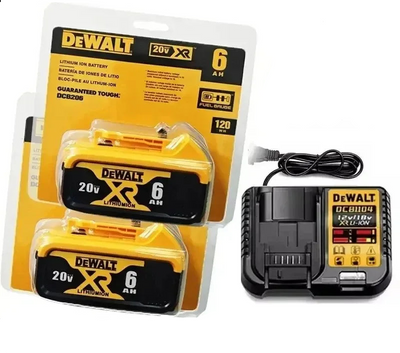 Kit de Batería de Litio 20V Max XR y Cargador Rápido de Estación
