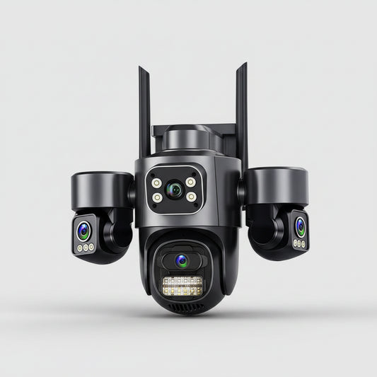 Cámara de Vigilancia Exterior WiFi con Seguimiento IA