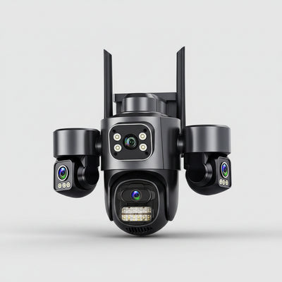 Cámara de Vigilancia Exterior WiFi con Seguimiento IA