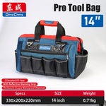 Bolsa de Herramientas para Electricista con Base de Plástico Rígido