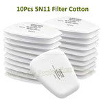 Respirador de Cara Completa Tipo 6800 con Kit de Filtros 15 Piezas
