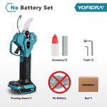 Tijeras de Poda Eléctricas 2 Velocidades Compatible con Baterías 21V